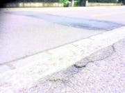 Die Arbonerstrasse ist in einem schlechten Zustand. (Bild: PD)