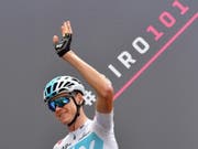 Chris Froome fuhr in die Maglia rosa (Bild: KEYSTONE/EPA ANSA/DANIEL DAL ZENNARO)