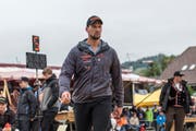 Kilian Wenger muss pausieren. (Bild: Zollbrück, 13. Mai 2018 (Rolf Eicher/Freshfocus))