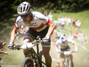 Nino Schurter erarbeitet sich in Nove Mesto einen guten Startplatz (Bild: KEYSTONE/GIAN EHRENZELLER)
