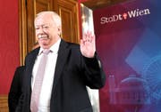 Michael Häupl im Rahmen einer PK nach einer Sitzung der Landeshauptleute-Konferenz in Wien. (Roland Schlager/APA (Wien, 18. Mai 2018))