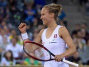 Viktorija Golubic schaffte am French Open in Paris den Sprung ins Haupttableau (Bild: KEYSTONE/GEORGIOS KEFALAS)