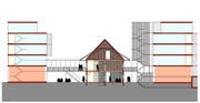 So könnte die Erschliessung zum Salzmagazin gemäss der Wohnbaugenossenschaft Geissenstein EBG dereinst aussehen. Die konkrete Ausgestaltung erfolgt später mit dem Architekturwettbewerb.