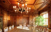 Der Innenausbau im Rathaus in Azmoos ist noch mehrheitlich original erhalten. (Bild Peter Schulthess/photoimage.ch)