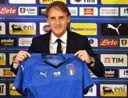 Italiens neuer Nationaltrainer Roberto Mancini. Bild: Claudio Giovannini/EPA