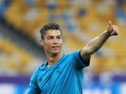 Auch in Kiew werden aller Augen auf Cristiano Ronaldo gerichtet sein (Bild: KEYSTONE/EPA/ARMANDO BABANI)
