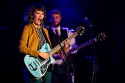 Die guatemaltekische Sängerin Gaby Moreno und Band begeistern im Gasthaus Jlge Ettiswil. (Bild: Philipp Schmidli, 26. Mai 2018)
