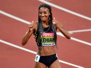 Ist sich das Siegen gewohnt: Nafissatou Thiam (Bild: KEYSTONE/AP/MARTIN MEISSNER)