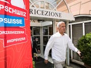 Vladimir Petkovic zeigt sich zum Start der WM-Vorbereitung in Lugano sehr entschlossen (Bild: KEYSTONE/TI-PRESS/ALESSANDRO CRINARI)