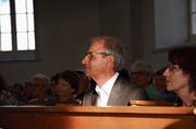 Peter Langenauer und seine Frau Ursula verfolgen die verschiedenen Darbietungen. Bilder : KER