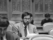 Vollblutpolitiker mit Ecken und Kanten: Der Berner SP-Nationalrat Alexander Tschäppät in einer undatierten Aufnahme aus den 1990er-Jahren. (Bild: Keystone/KARL-HEINZ HUG)
