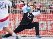 Auch in der Schweizer Nationalmannschaft ein sicherer Wert: Montpelliers Goalie Nikola Portner. (Archivbild)) (Bild: KEYSTONE/ANTHONY ANEX)