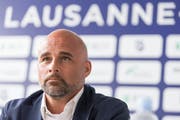 Giorgio Contini wird neuer Trainer von Lausanne-Sport. (KEYSTONE/Cyril Zingaro)