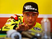 Dominique Aegerter richtet den Blick nach vorne zum nächsten GP (Bild: KEYSTONE/EPA/PAUL BUCK)