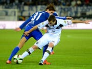 Hekuran Kryziu (hier gegen Luganos Crnigoj) kehrt dem FC Luzern den Rücken (Bild: KEYSTONE/URS FLUEELER)