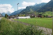 Der Sportplatz Allmend wird viel genutzt – zurzeit für das kantonale Schwingfest. (Bild: Florian Arnold (Attinghausen, 29. Mai 2018))