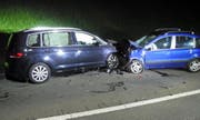 Die Unfallstelle am Montagabend. Bild: Kantonspolizei Schwyz