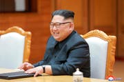 Nordkoreas Diktator Kim Jong-Un. (AP)