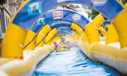 Die Riesen-Wasserrutsche kommt wieder nach Luzern. (Symbolbild: PD/BOOSTR)