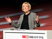 Die SBB-Verwaltungsratspräsidentin, Monika Ribar, kritisiert das Vorgehen des Bundes bei seiner Verkehrspolitik, weil etwa Doppelspurigkeiten entstünden. (Bild: KEYSTONE/ANTHONY ANEX)