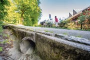 Der Bruggwaldparkbach führt selten Wasser. Dennoch wird er umgeleitet und offengelegt. (Bild: Urs Bucher)