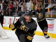 Matchwinner der Vegas Golden Knights im ersten NHL-Finalspiel gegen die Washington Capitals: der tschechische Flügel Tomas Nosek (Bild: KEYSTONE/AP Las Vegas Sun/STEVE MARCUS)
