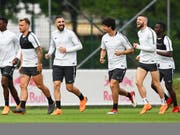 Die Salzburger bereiten sich auf das Rückspiel gegen Marseille vor (Bild: KEYSTONE/EPA/ANDREAS SCHAAD)