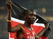 Asbel Kiprop wird des Dopingmissbrauchs beschuldigt (Bild: KEYSTONE/EPA/FRANCK ROBICHON)