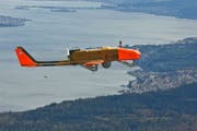 Eine Drohne der Schweizer Luftwaffe kann auch die Arbeit des Grenzwachtkorps unterstützen. (Bild: PD)