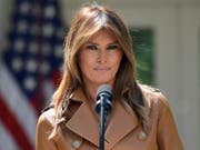 Seit Mitte Mai nach ihrer Nieren-OP nicht mehr in der Öffentlichkeit zu sehen: die US-First Lady Melania Trump. (Bild: KEYSTONE/AP/SUSAN WALSH)