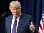 Mochte die TV-Serie "Roseanne": US-Präsident Donald Trump. (Bild: KEYSTONE/EPA/MICHAEL REYNOLDS)