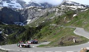 Die Klausen-Passstrasse ist seit Mittwoch wieder normal befahrbar. (Bild: Urs Hanhart, 28. Mai 2018)