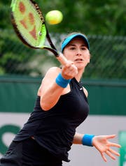Paris ist für Belinda Bencic nur eine Zwischenstation. (Bild: Caroline Blumberg/EPA)