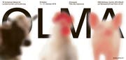 Eine Kuh, ein Hahn und ein Schwein: Diese drei Tiere – unkonventionell dargestellt – zieren das Sujet des diesjährigen Olma-Plakats (Bild: PD)