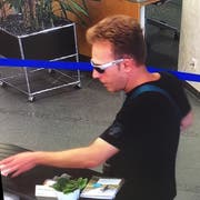 Aufnahme des Täters. (Bild: Luzerner Polizei)