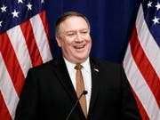US-Aussenminister Mike Pompeo gab sich nach dem Treffen mit dem nordkoreanischen Unterhänlder Kim Yong Chol zuversichtlich. (Bild: KEYSTONE/EPA/JUSTIN LANE)