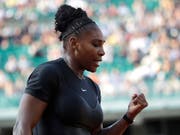 Serena Williams kam zum zweiten Sieg in dieser Woche (Bild: KEYSTONE/AP/ALESSANDRA TARANTINO)
