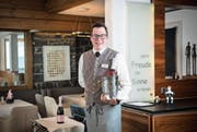 «Eine feine Sache»: Fabio Egger, Koch- und Servicelehrling. (Bild: Ralph Ribi, 29. Mai 2018)