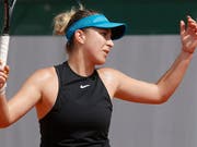 Auch Belinda Bencic schied in Paris früh aus (Bild: KEYSTONE/AP/MICHEL EULER)