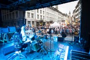 Elio Ricca feiert dieses Jahr ein Comeback auf der «Musig uf de Gass»-Bühne. (Bild: Peer Füglistaller - 6. Juni 2015)