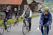 Vom 4. bis 6. Juni können keine Radfahrer über die Passhöhe Hulftegg fahren. (Symbolbild: PD)