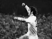Ein gewohntes Bild: Gerd Müller jubelt über ein Tor (Bild: KEYSTONE/STR)