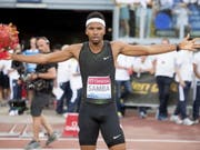 Abderrahman Samba wirft sich in Jubelpose (Bild: KEYSTONE/EPA ANSA/CLAUDIO PERI)