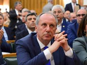 Muharrem Ince ist der Präsidentschaftskandidat der türkischen Oppositionspartei CHP. (Bild: KEYSTONE/AP Pool CHP Press Service/ZIYA KOSEOGLU)