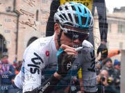 Chris Froome hat sich erstmals seit 2010 wieder für den Giro d'Italia eingeschrieben (Bild: KEYSTONE/EPA ANSA/DARIO BELINGHERI)