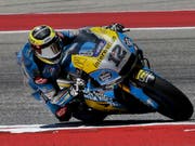 Tom Lüthi auf der MotoGP-Honda des belgischen Teams Marc VDS (Bild: KEYSTONE/EPA/PAUL BUCK)