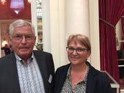 Mutig dem Axt-Täter entgegengestellt: Das Ehepaar Beatrix und Wendelin Marthy. (Bild: Handout)