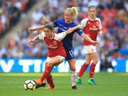 Chelsea setzte sich im englischen Cupfinal gegen Stadtrivale Arsenal durch (Bild: KEYSTONE/AP PA/ADAM DAVY)