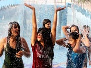 Neue Höchstwerte für diese Jahreszeit: In Pakistan wurden Ende April Temperaturen bis zu 50 Grad gemessen. (Symbolbild) (Bild: KEYSTONE/EPA/SANJEEV GUPTA)