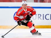 Enzo Corvi erzielte das Schweizer Siegtor gegen Österreich (Bild: KEYSTONE/LAURENT GILLIERON)